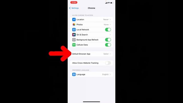 How To Set Google Chrome As Default Browser On IPhone?