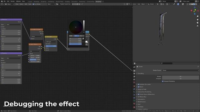 (Pierrick Picaut) Magical Sword - Dissolve Shader Tutorial In Blender