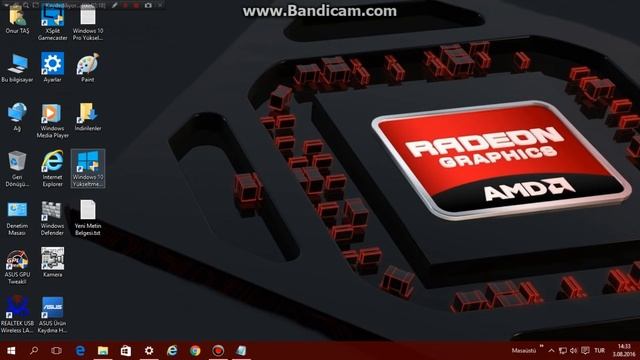 Windows 10 Sürüm1607 Yıldönümü Güncelleme Yükseltme