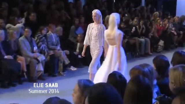 Defile. Elie Saab. Haute Couture. Spring-Summer 2014.
