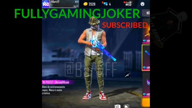 NEW GUN SIKE || FULLY GAMING JOKER ||GARENA FREE FIRE