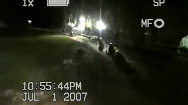 Galletta's Go Karts 2007 Vol 5 Pt 12 July 1: Great 3-Wide Battle During Feature (Tower Camera)