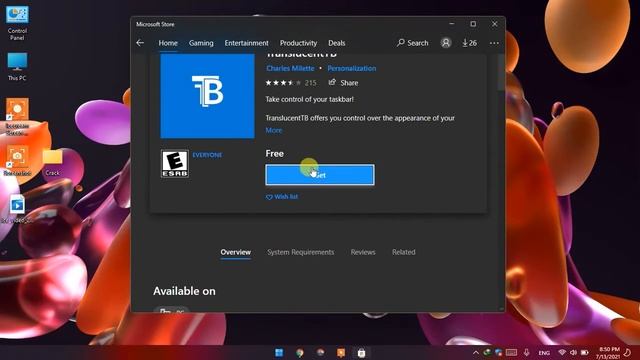 Transparent Taskbar On Windows 10 & 11 In Nepali