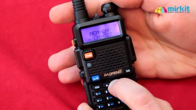 Рации это просто - Baofeng UV-5R урок 3_ работа в канальном режиме