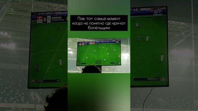 Где кричат болельщики?