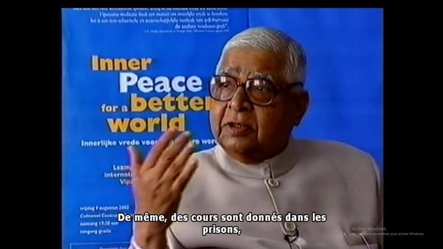 Découvrir Vipassana (sous-titrage FR)