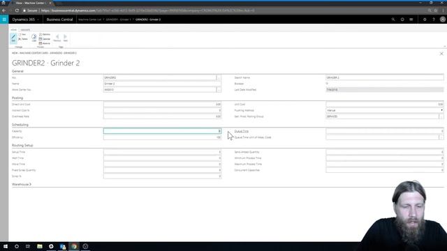 Dynamics 365 Business Central: Production 7/13 - Machine Centers, Capacity Planning