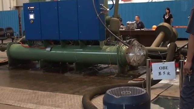 Испытание на сейсмостойкость чиллера WCFX от Dunham-Bush