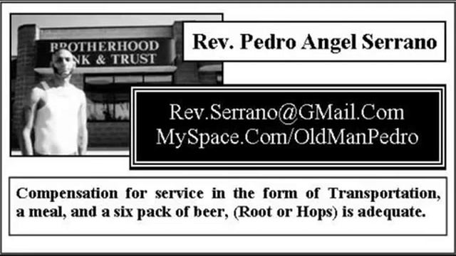 Rev. Pedro Angel Serrano - 