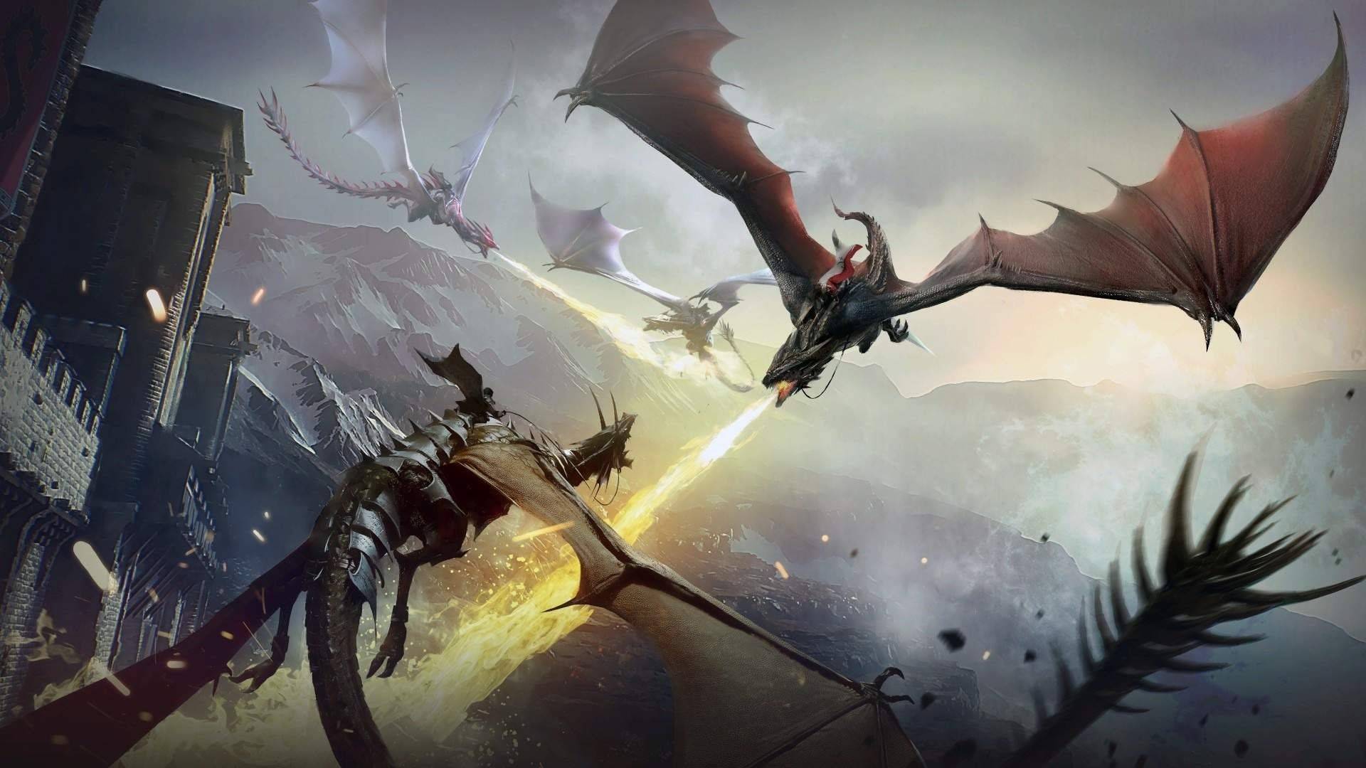 Битва на драконах, это что игра престолов? Эпичная Битва Драконов в Century Age of Ashes