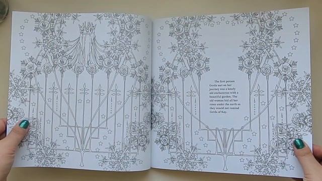 Color The Classics: The Snow Queen - A Frozen Fantasy COloring Book