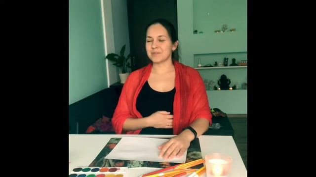 Потоковый рисунок на привлечение Изобилия в свою жизнь.