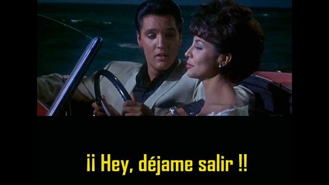 ELVIS PRESLEY - There´s No Room To Rhumba In A Sports Car ( Con Subtitulos En Español )  BEST SOUND