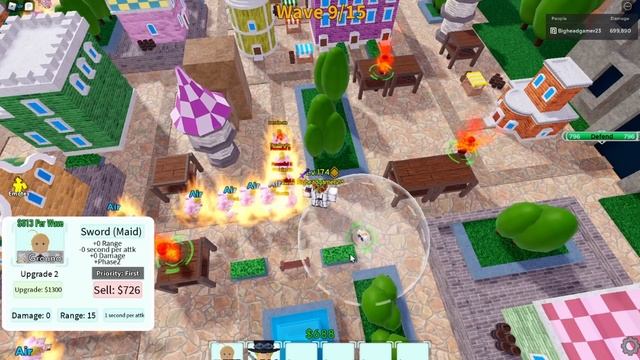 TRIAL 3 EXTREME 2 UNITS SABO LEVEL 80 BRABO DEMAIS ALL STAR TOWER DEFENSE