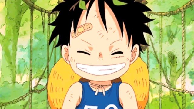 Nami x Ruffy als kinder