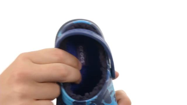 Crocs Kids Classic Lined Graphic Clog (Toddler/Little Kid)  SKU:8725784