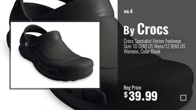 Featured Crocs Women Sneakers [2018]: CROCS Kids' Classic Clogs, Black 1