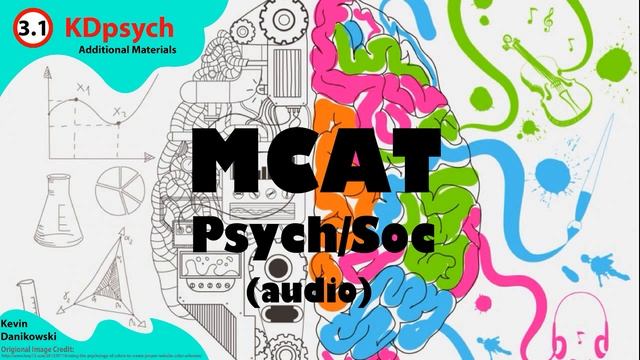 KDpsych 03.1 - Additional Materials - MCAT Psychology And Sociology Audio