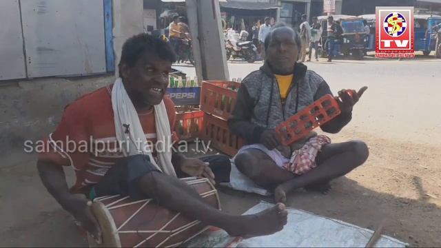 Sambalpuri Street Singer//singing Bewafa Song For Lover