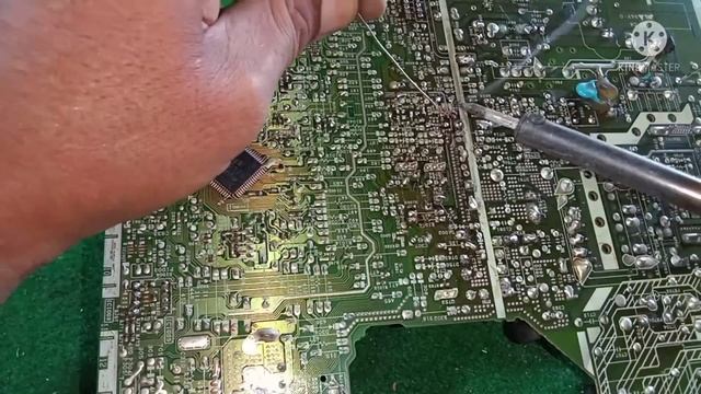 Cara Memperbaiki Tv Sharp Playback Nya Tidak Nyembur,050RDA1 Di Ganti 090RDA1,begini Caranya
