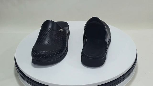 Mr. Falcon Sabo Terlik Delikli Erkek Modeli HD-666S - Mens Clogs For Hospitals, Medical Staff, Chef