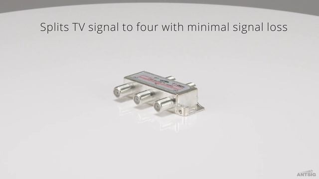 ANTSIG : AP144 - TV SPLITTER - 4 WAY
