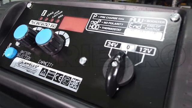 Presentazione Caricabatterie - Avviatore Awelco THORMATIC 350