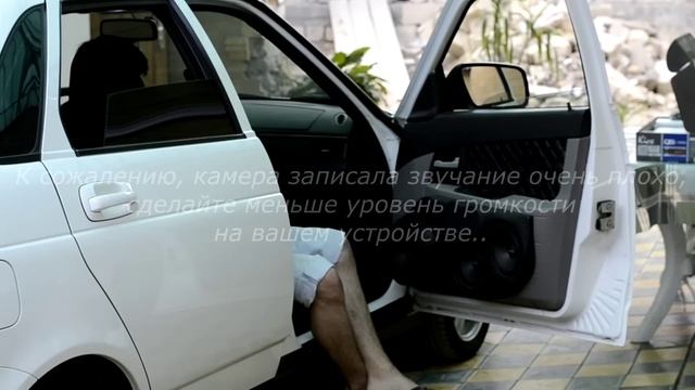 Громкая белая Приора - Полный обзор + Avatar MTU-65