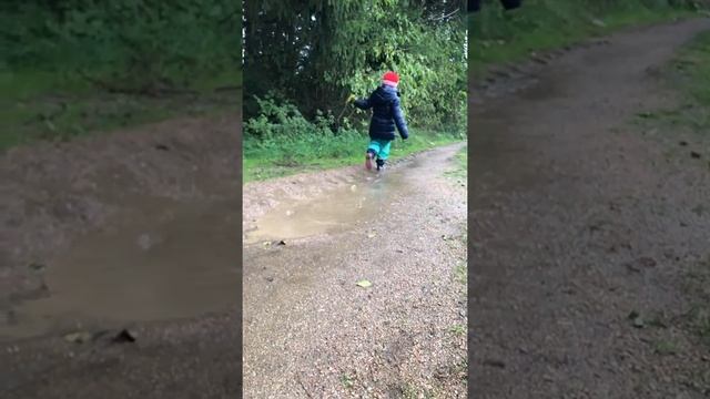 Regenzeit, Pfützenzeit