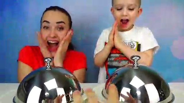 Real Food VS Gummy Food! Gross Giant Candy Challenge - Best Chef Edition Vlad Vs Mommy Compilation