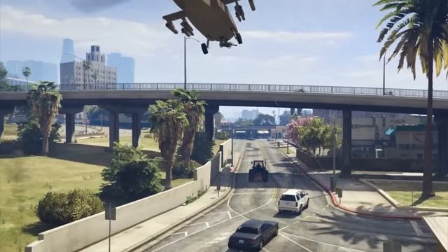 100 Уровень Розыска в GTA!