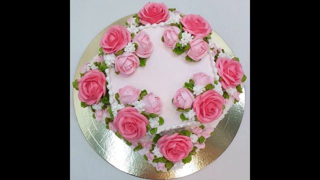 121 тортик из белково-заварного крема(крем БЗК). 121 Protein Custard Cake.