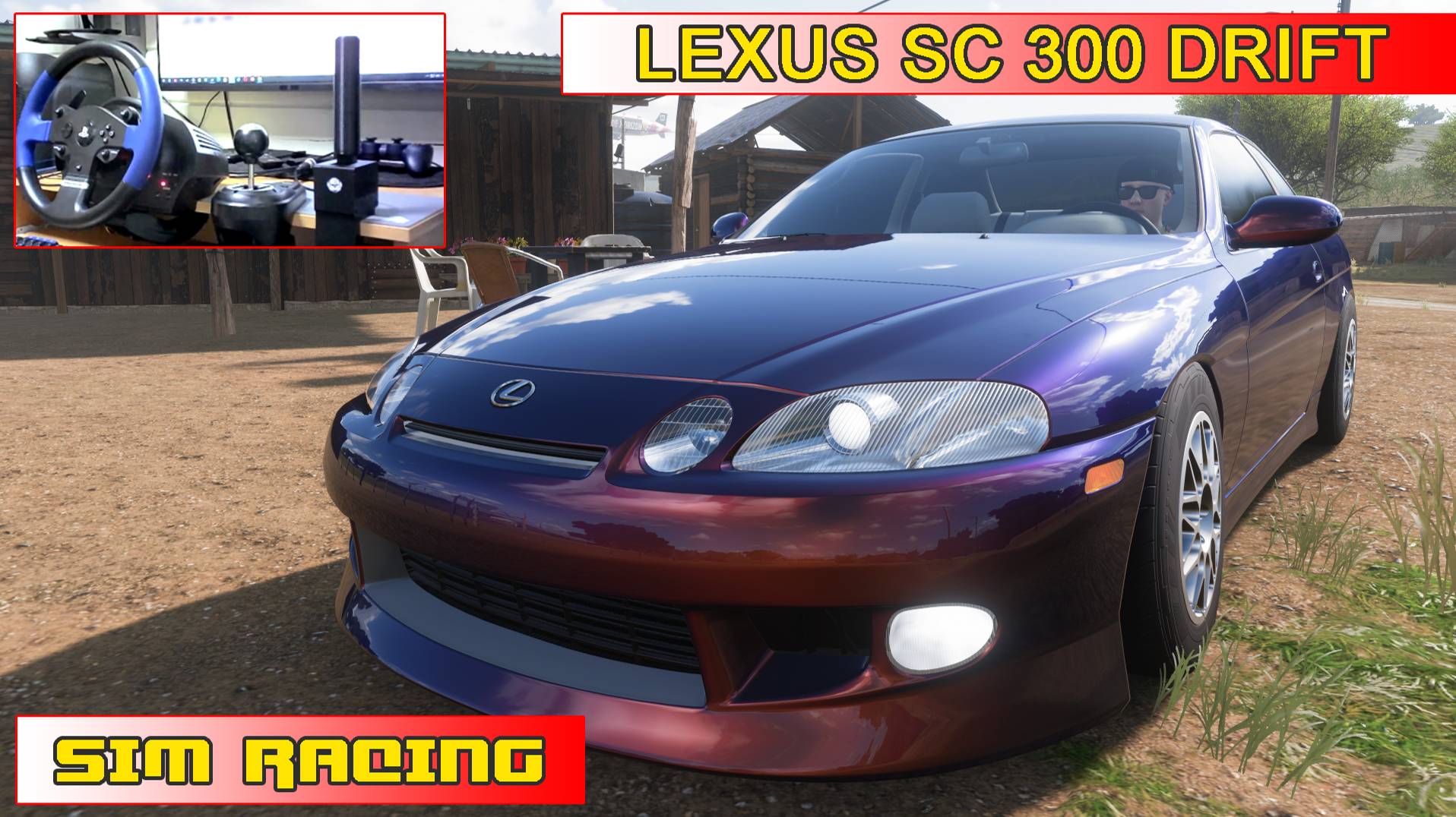 Форза 5 дрифт на руле | LEXUS SC 300 Drift | Forza Horizon 5 | Thrustmaster T150