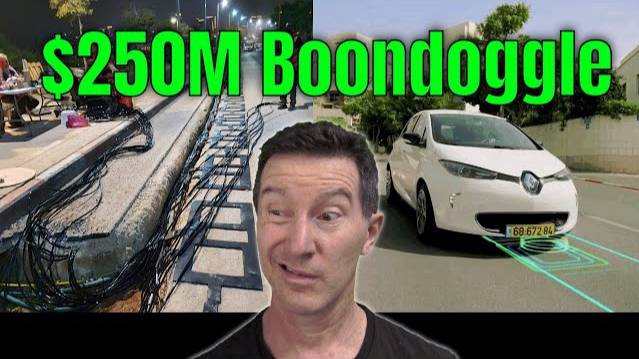 EEVblog 1584 - Wireless Freakin' EV Charging Roads! A $250M Boondoggle