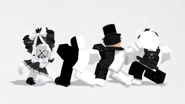 Bla Bla Bla with the gang Roblox MMD