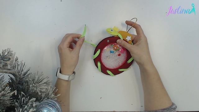 Развивающая ёлочная игрушка с Еленой Меньшиковой