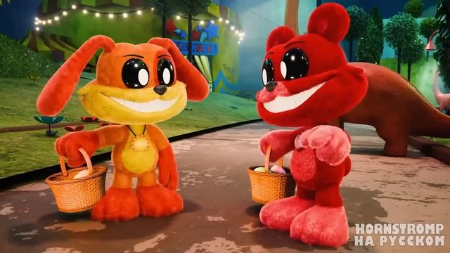 УЛЫБАЮЩИЕСЯ ТВАРИ - КРАЖА ЛИЧНОСТИ! | Poppy Playtime 3 - Анимации на русском