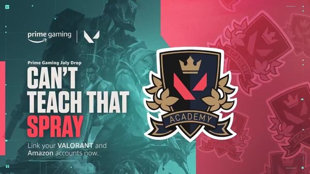 Can't Teach That Spray EXCLUSIVE VALORANT Prime Gaming Spray Is Now Available!