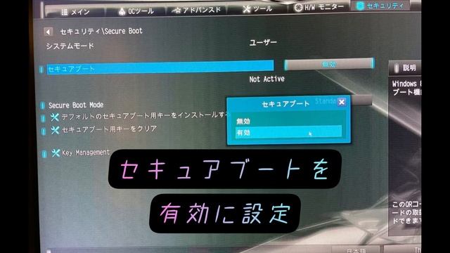 【VALORANT】エラーコード9003セキュアブート有効に設定しても開かない時の対処法!!AsRock