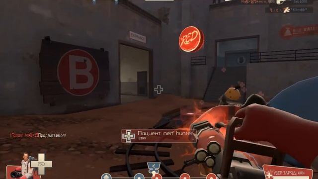 Team Fortress 2  Badwater Basin Medic Gameplay. TF2 Medic Gameplay