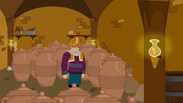 Ali Baba And The 40 Thieves Kids Story Cartoon Animation