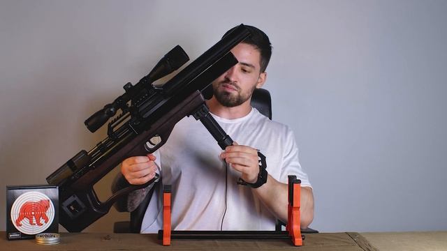 Krugergun Снайпер 5.5 мм Буллпап (500 мм, редуктор) видео обзор