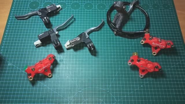 25 Years Old! Old School MTB Brake Grimeca System 12 Restoration / Восстанавливаем Гримека Систем 12