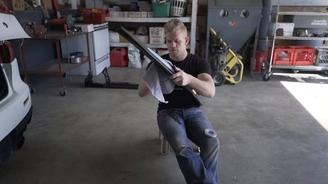 This Evo X Carbon Trunk Lip Fits Perfect!