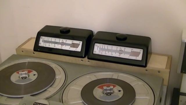 Studer C37 Running A Pair Of Large Siemens Maihak U45 Light Meters