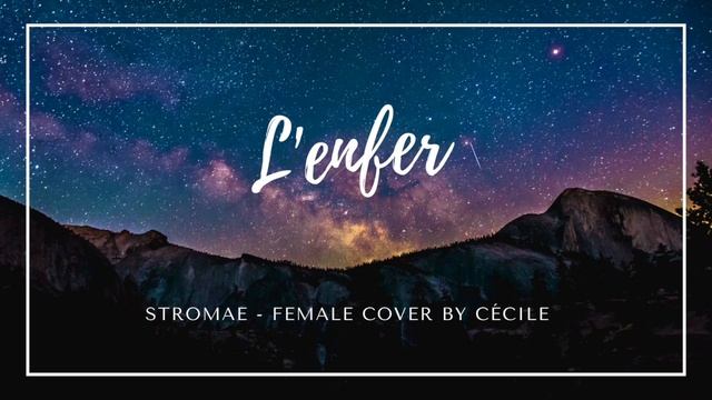 Lenfer - Stromae Female Cover by Cécile