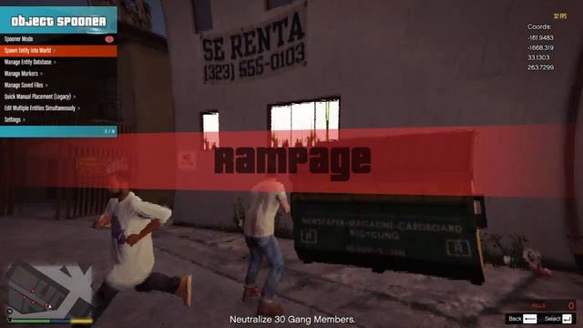 GTA 5 WASTED (МЁРТВ) #1