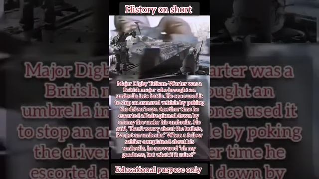 Digby Tatham-Warter 🧐@achtunghistory #war #history #warzone