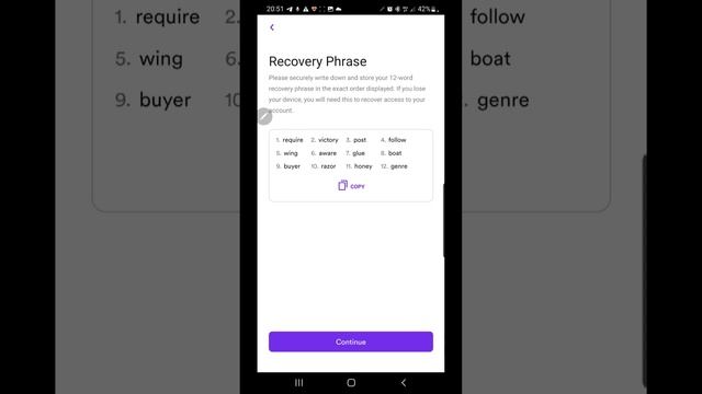 Tutorial: Create A Proton Chain Username In WebAuth Android