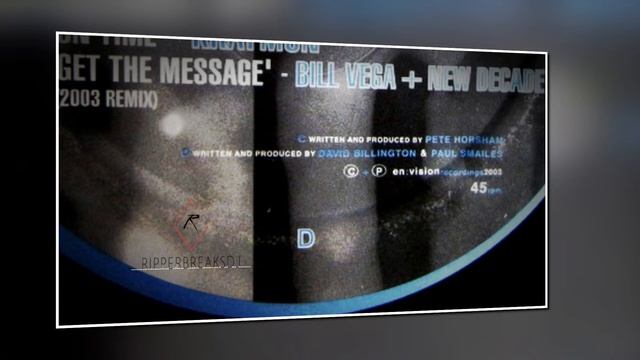 Bill Vega And New Decade - Get The Message